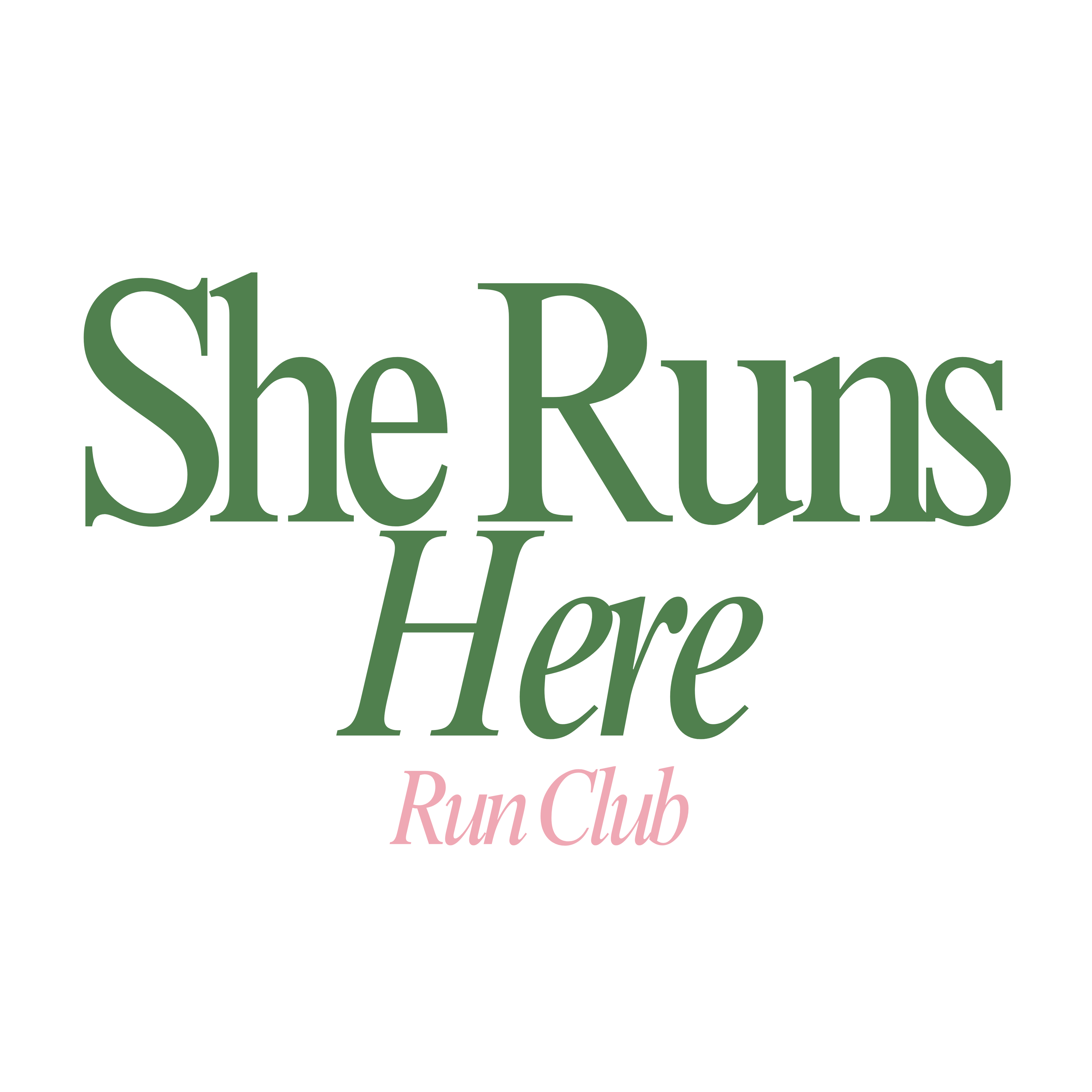 She Runs Here