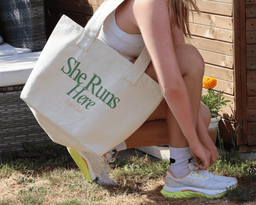 She Runs Here - The Tote Bag
